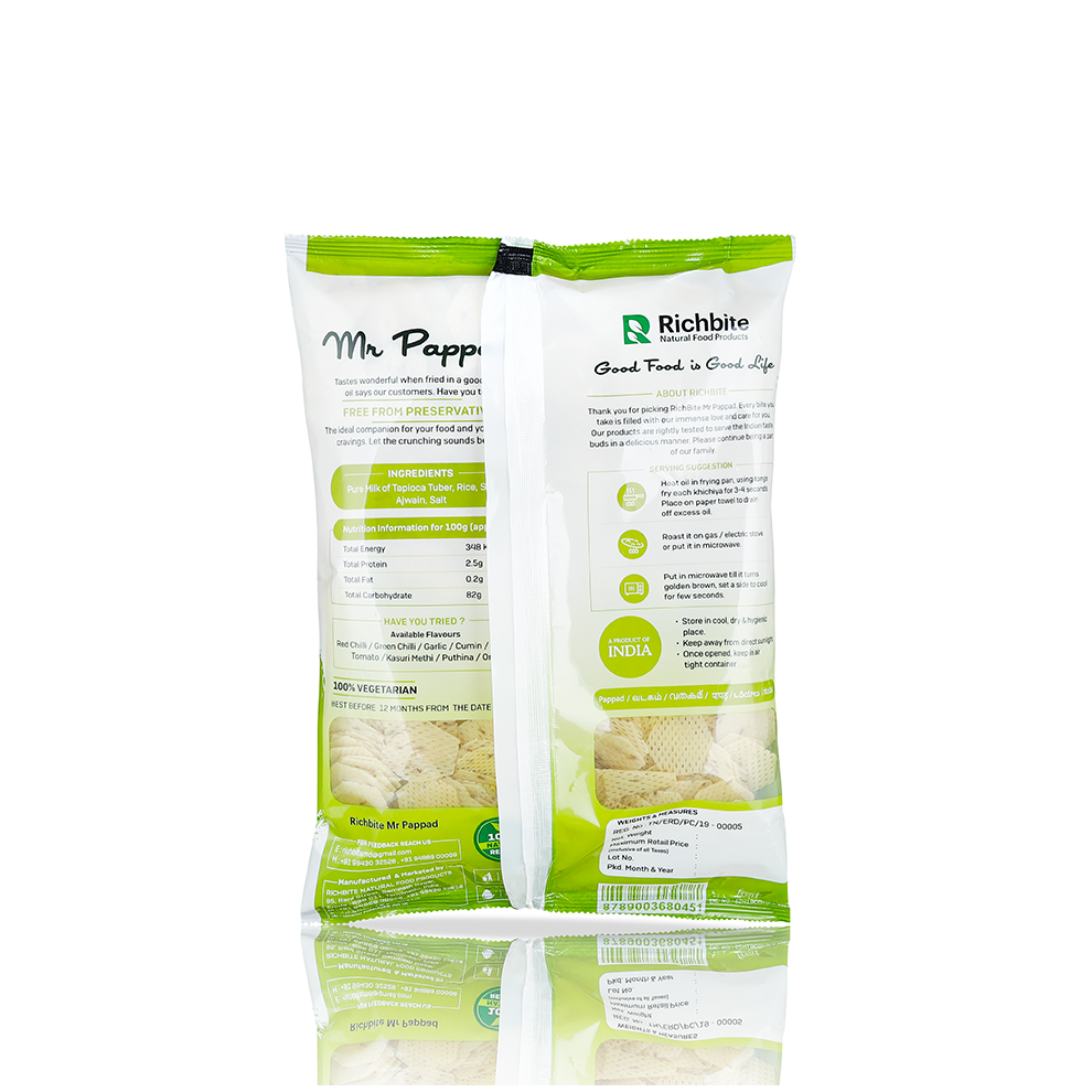 Rice Papad - Ajwain