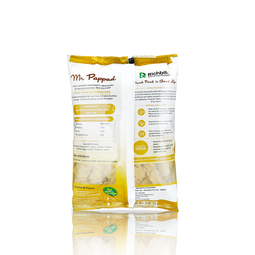 Rice Papad - Jeera
