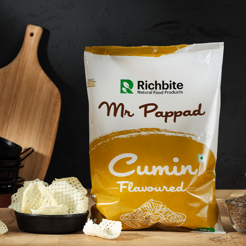 Rice Papad - Jeera
