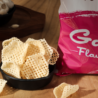 Rice Papad - Garlic