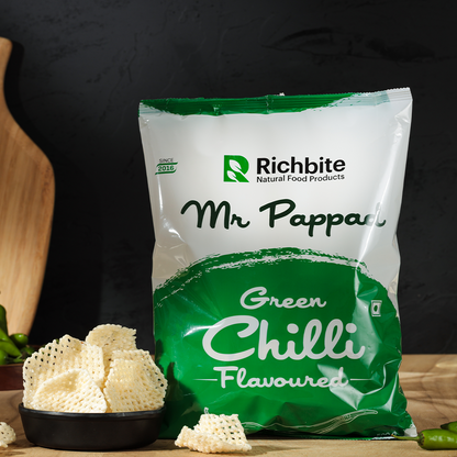 Rice Papad - Green Chilli