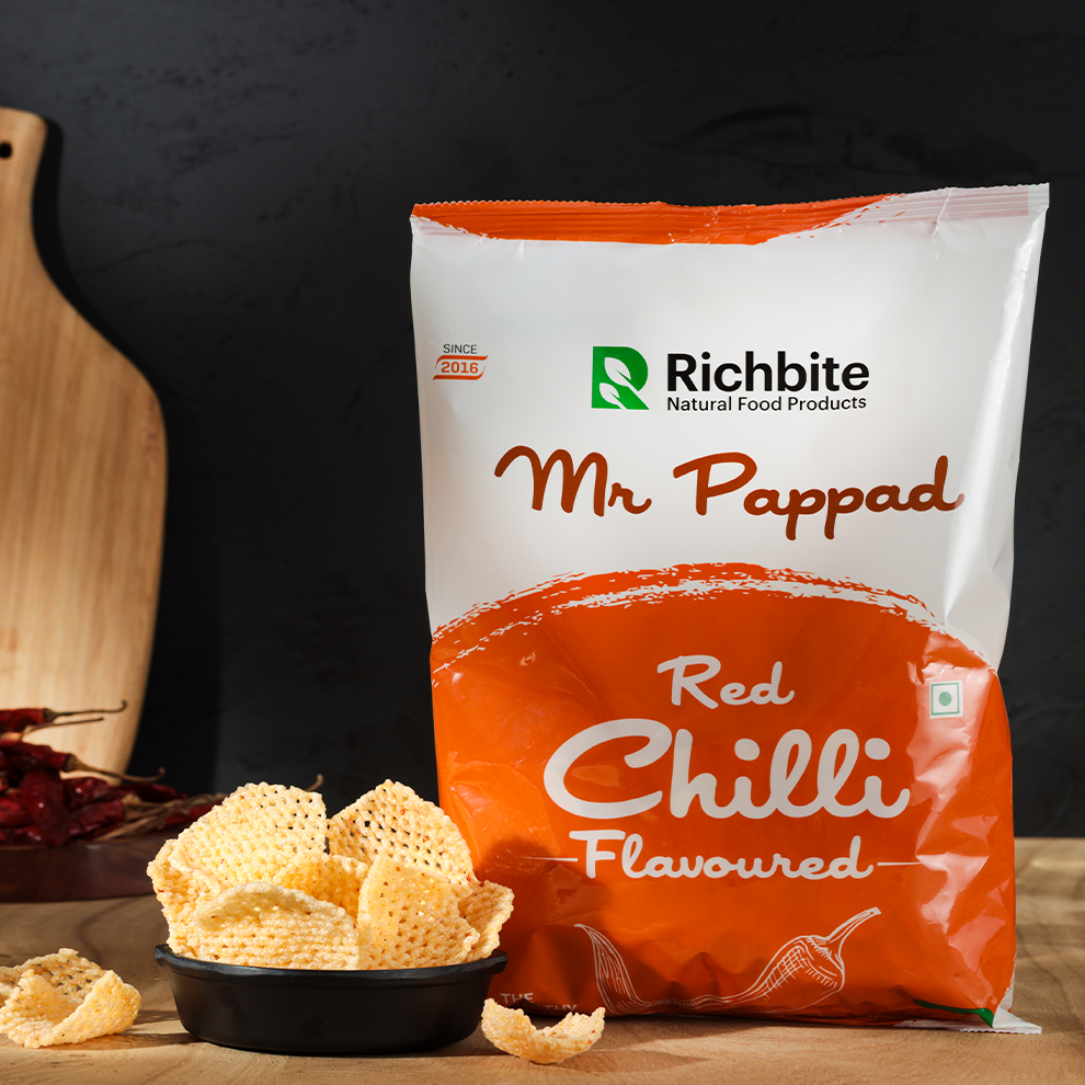 Rice Papad - Red Chilli